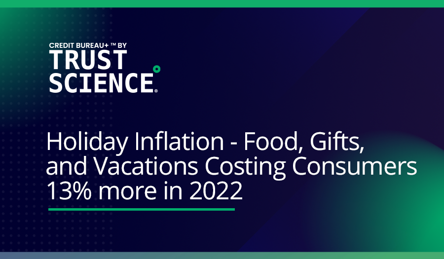 Holiday Inflation: Costs Up 13% in 2022 - Trust Science